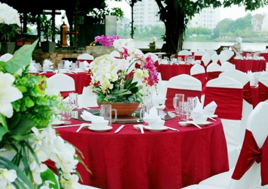 Khăn trải bàn nhà hàng - KNH12