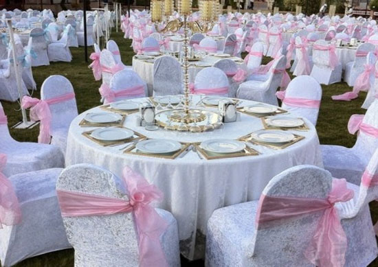 Khăn trải bàn nhà hàng - KNH6